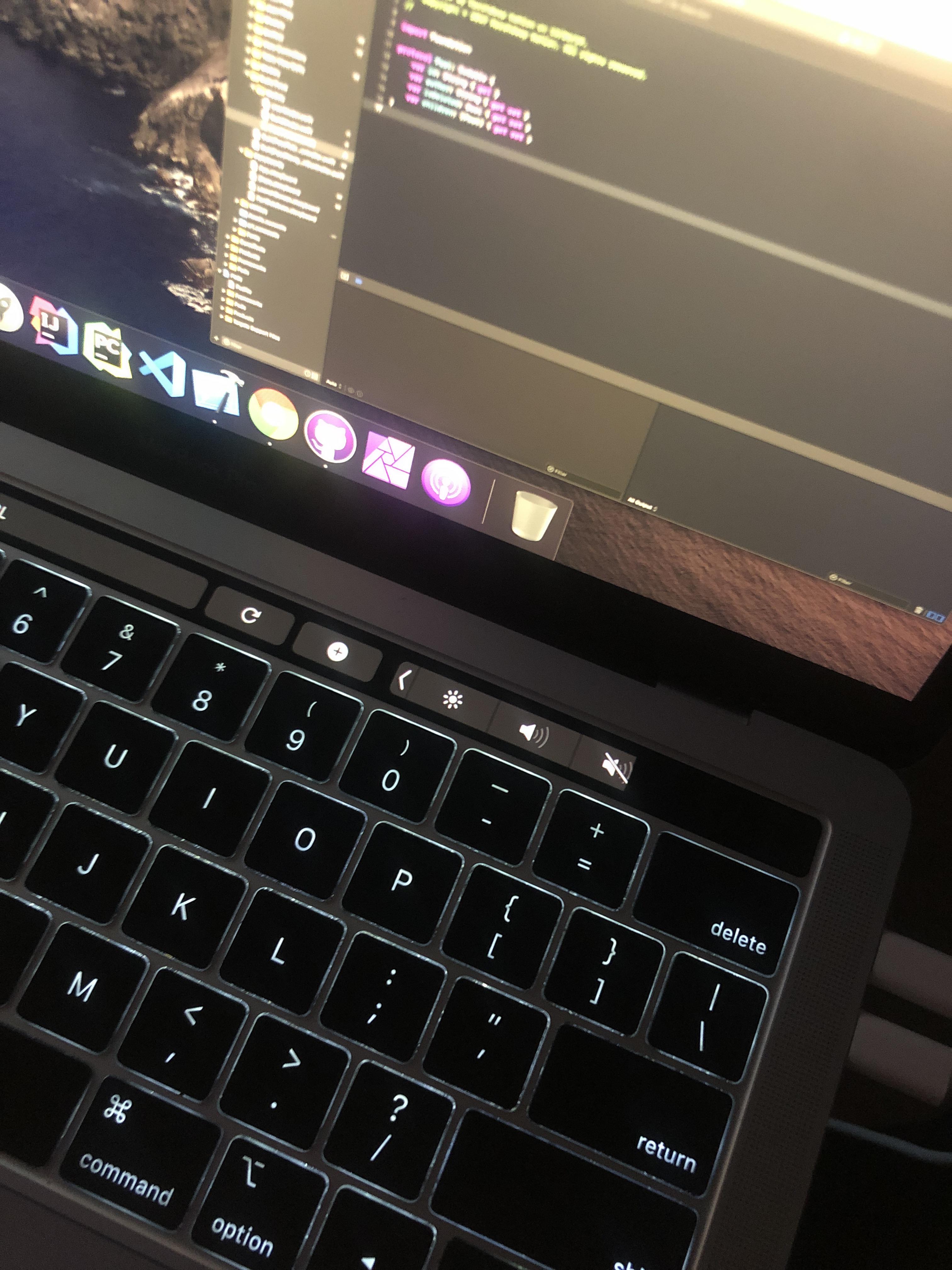 mac touch bar emulator
